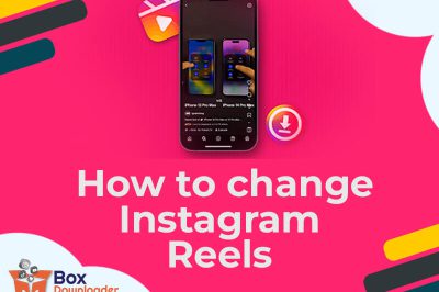 How to change Instagram reel content