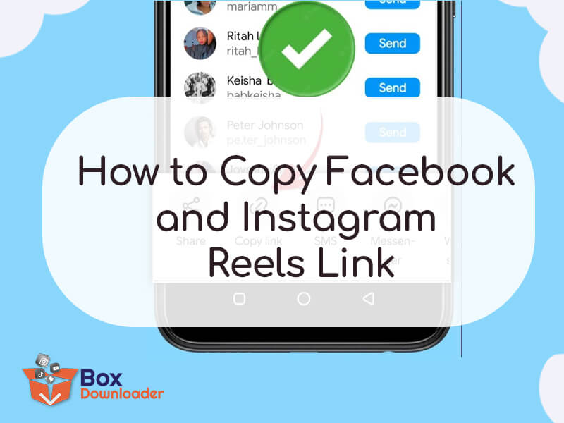 Copy Facebook and Instagram Reels Link: Easy Guide - BoxDownloader Blog